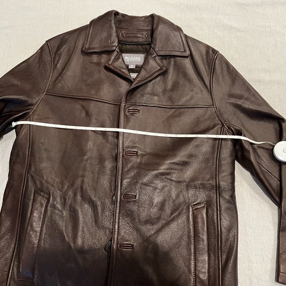 NWOT - Men's Brown Wilson's Leather Blazer - Picture 9 of 13